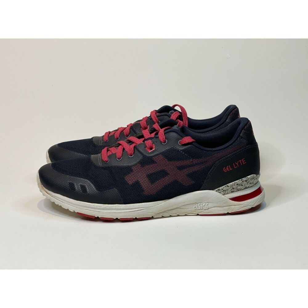 Asics Gel-Lyte Evo NT Indian Ink/Classic Red H644N.5023 Sz 11 Men's Laces